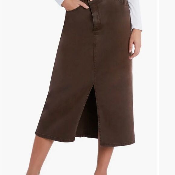 NWT Wash Lab Selma Denim Skirt - Picture 1 of 6